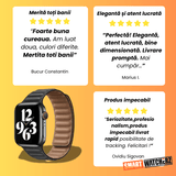 Curea magnetică din piele pentru Apple Watch