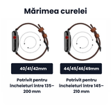 Leather Strap curea din piele pentru Apple Watch