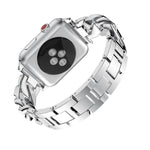 Apple Watch Crystal Steel Rozsdamentes Acél Szíj - Smartwatcherz