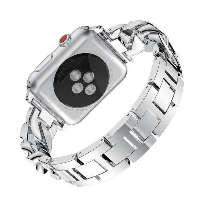 Apple Watch Crystal Steel Rozsdamentes Acél Szíj - Smartwatcherz