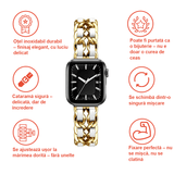 Ladies curea din oțel inoxidabil pentru Apple Watch