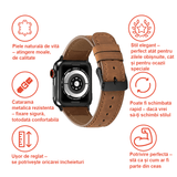 Leather Strap curea din piele pentru Apple Watch