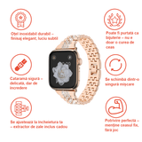 Luxor curea din oțel inoxidabil pentru Apple Watch