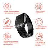 Steel Fit curea din oțel inoxidabil pentru Apple Watch