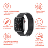 Steel Strap curea din oțel inoxidabil pentru Apple Watch