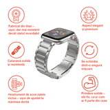 Curea metalică din Titan Apple Watch